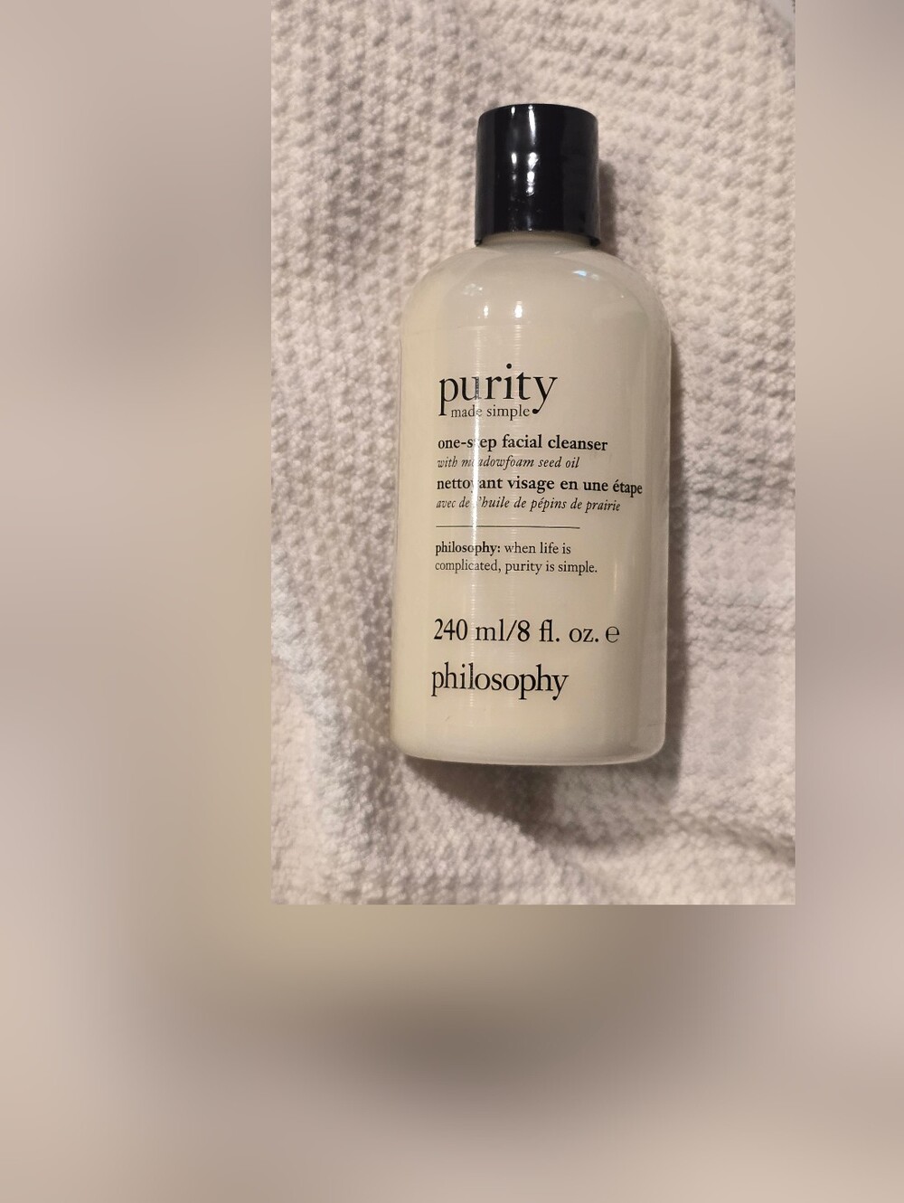 Philosophy Purity Made Simple One-Step Facial Cleanser - 8oz NEW